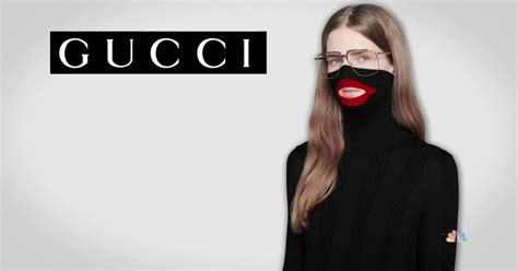 black face gucci ad